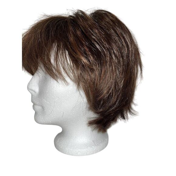 ARIA Wig by TRESSALLURE, Cherry wood Oil Basic Cool Comfort Cap Chic & Messy 5 - Picture 8 of 12